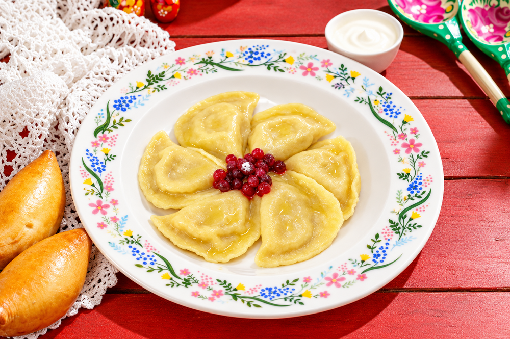 Pumpkin dumplings
