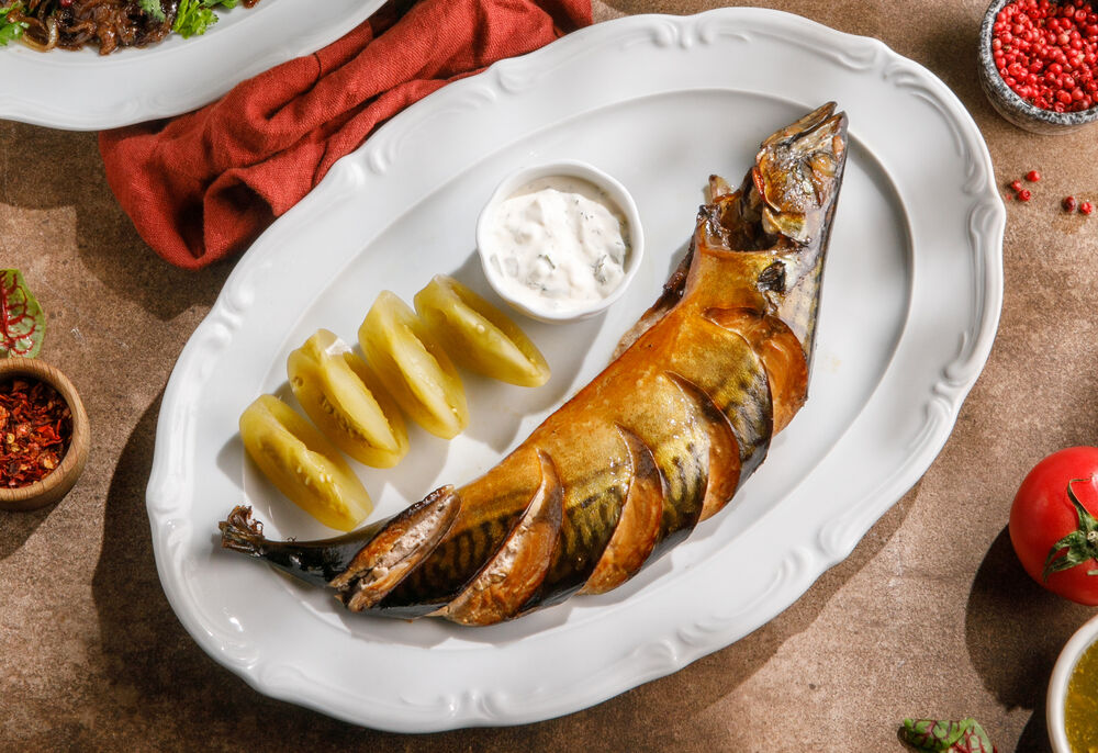 Копченая скумбрия