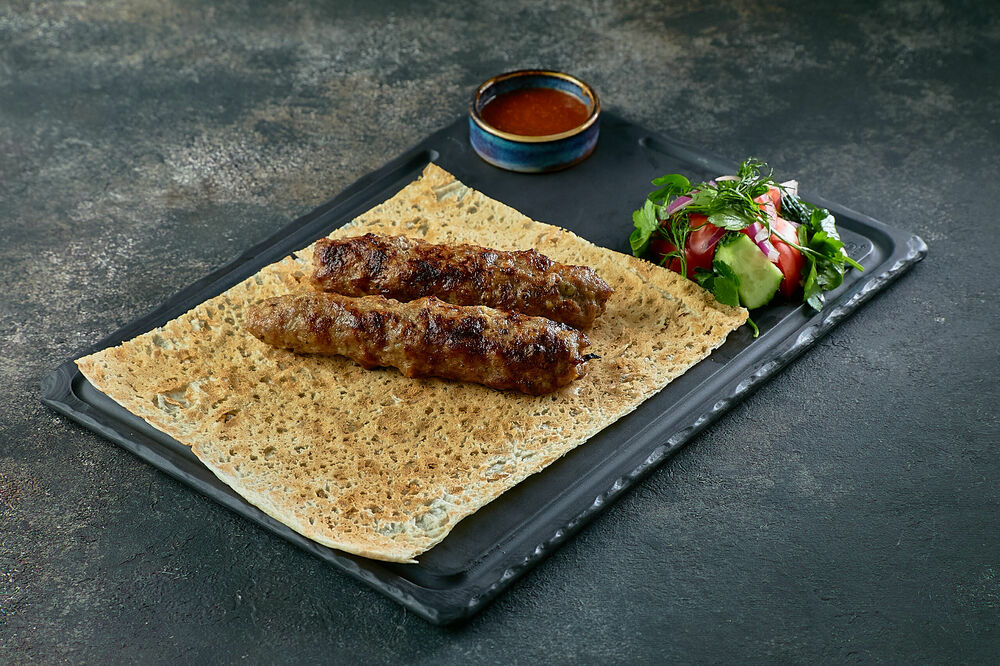Lamb meat lyulya-kebab