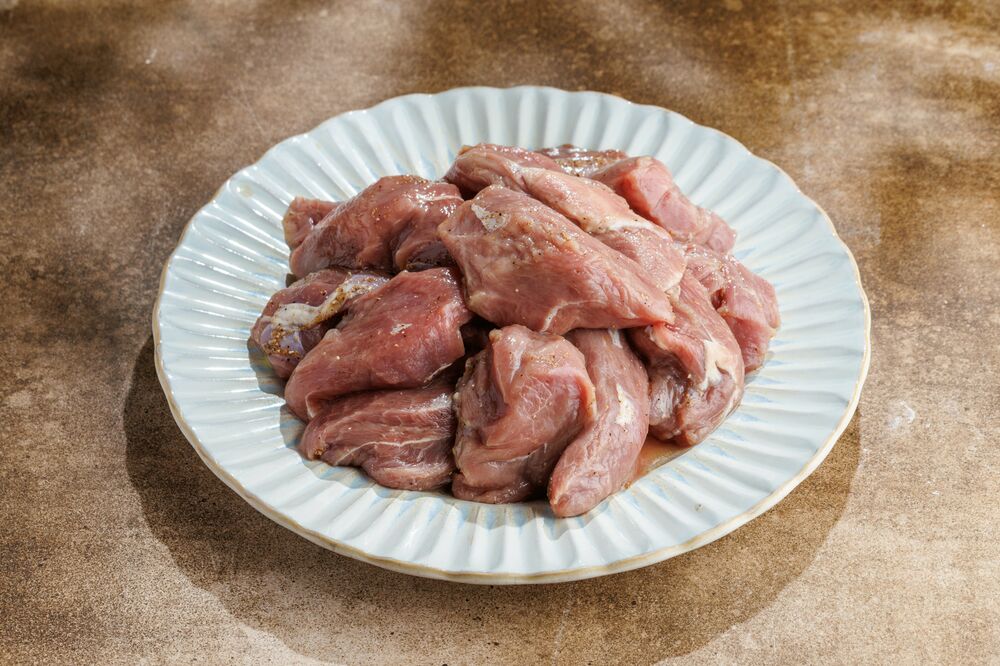 Маринованная мякоть ягненка 1 кг