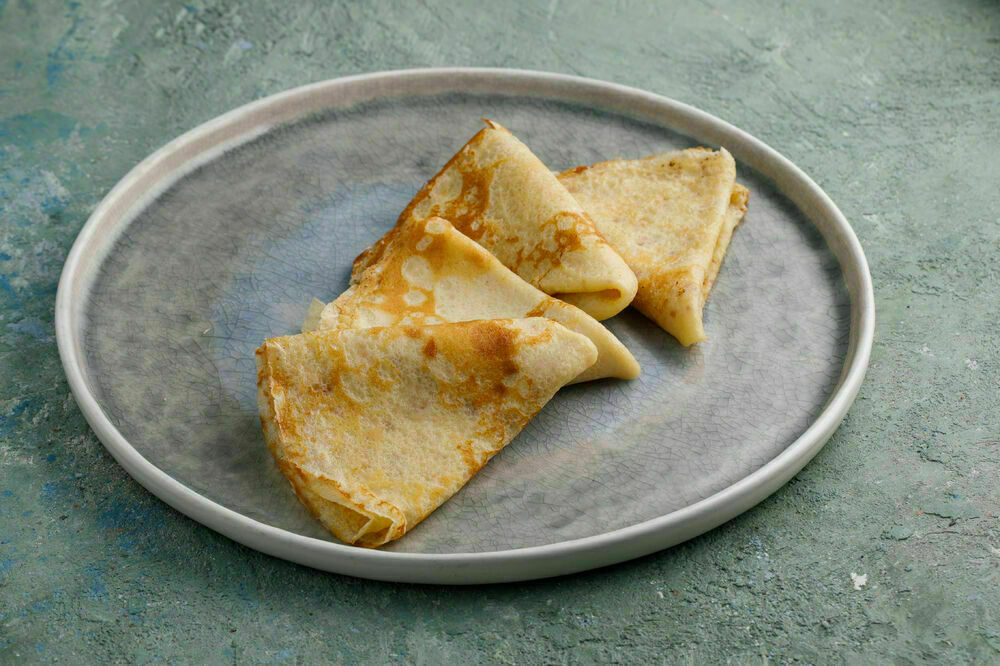 Блины с маслом