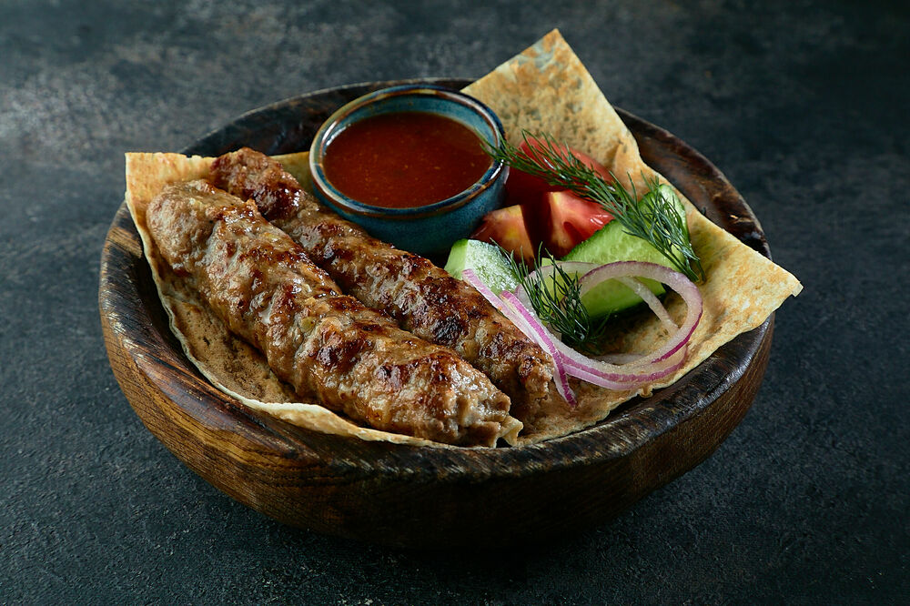 Mutton lyulya-kebab