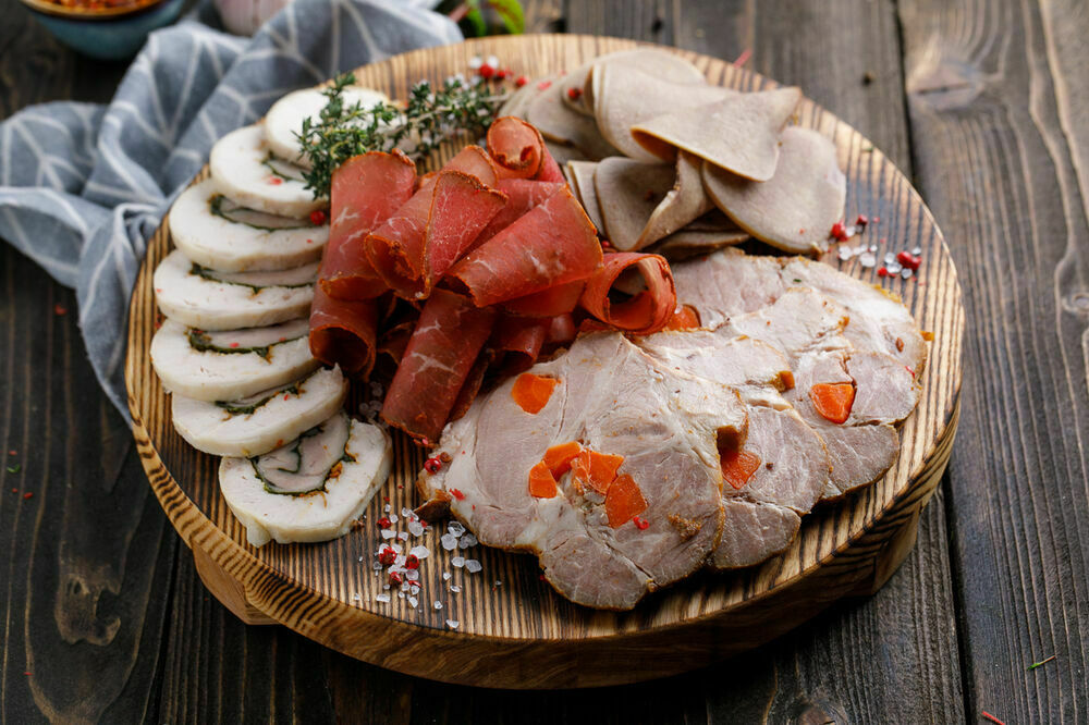 Assorted meat platter