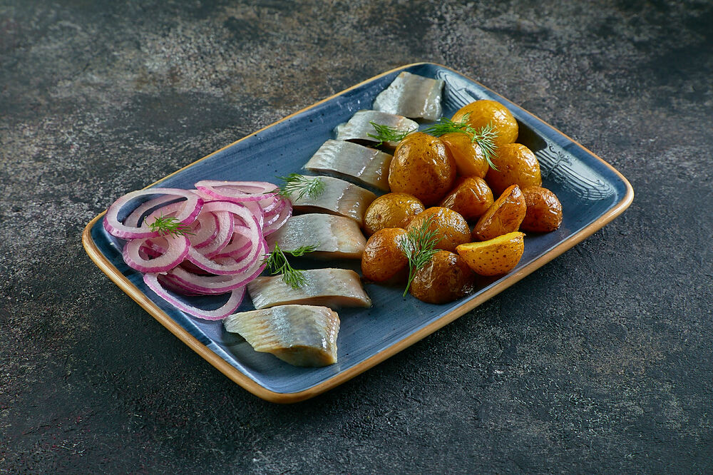 Herring with potatoes