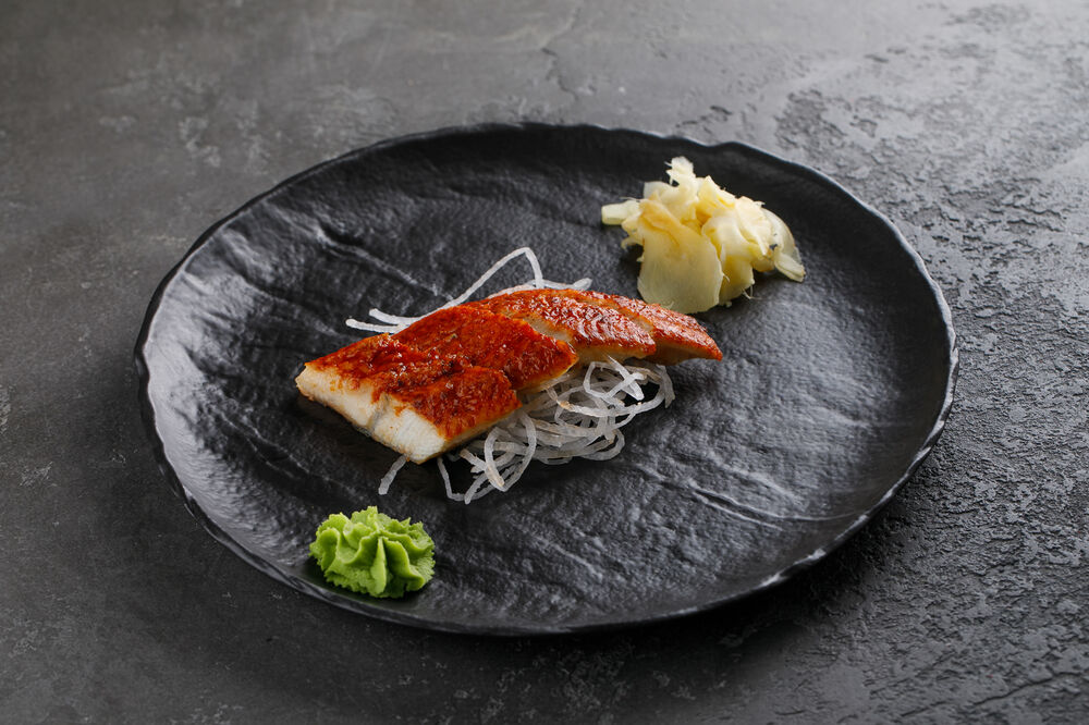 Eel sashimi