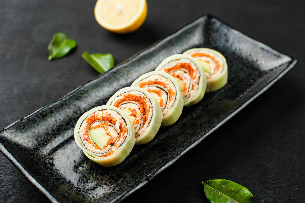 Chef's roll with eel