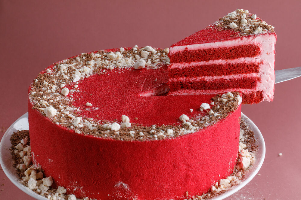 «Red velvet» cake