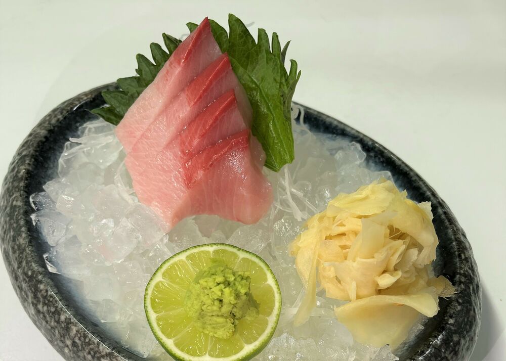 Rudderfish sashimi