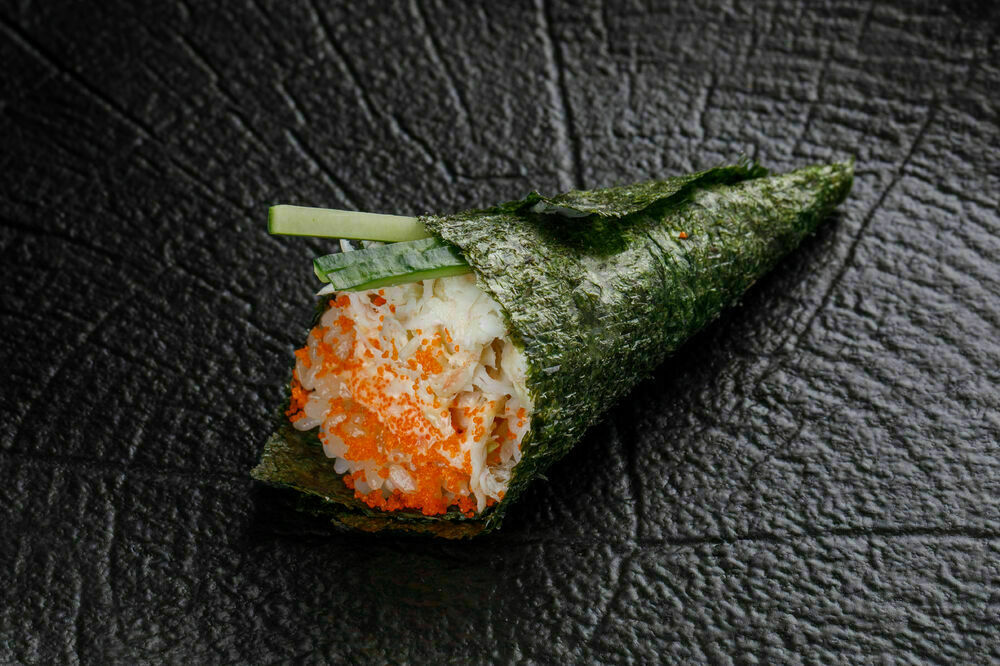Hand roll Spicy scallop