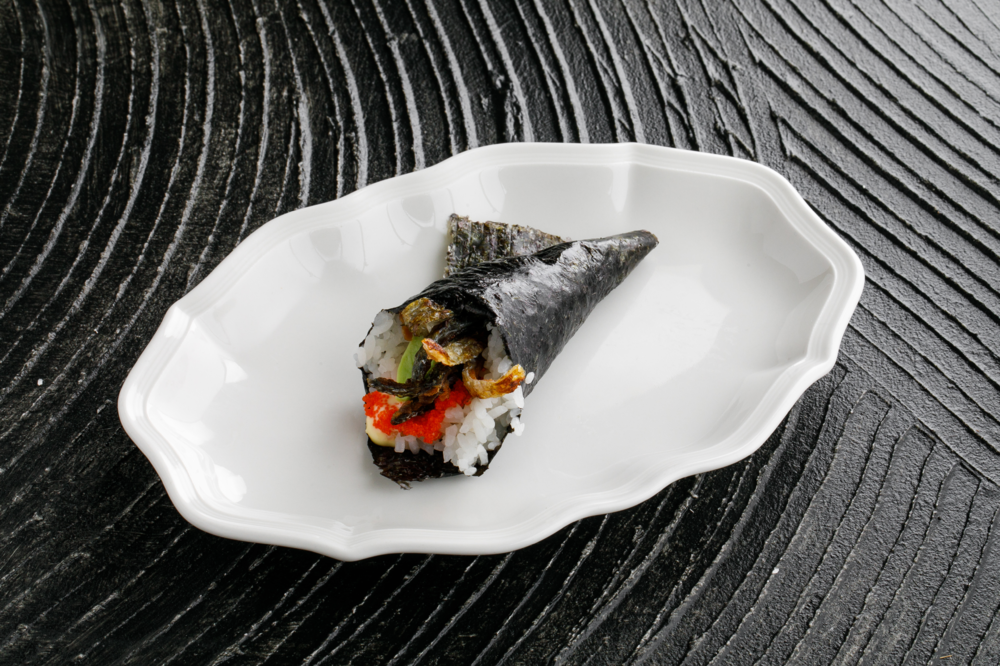 Hand roll Salmon skin