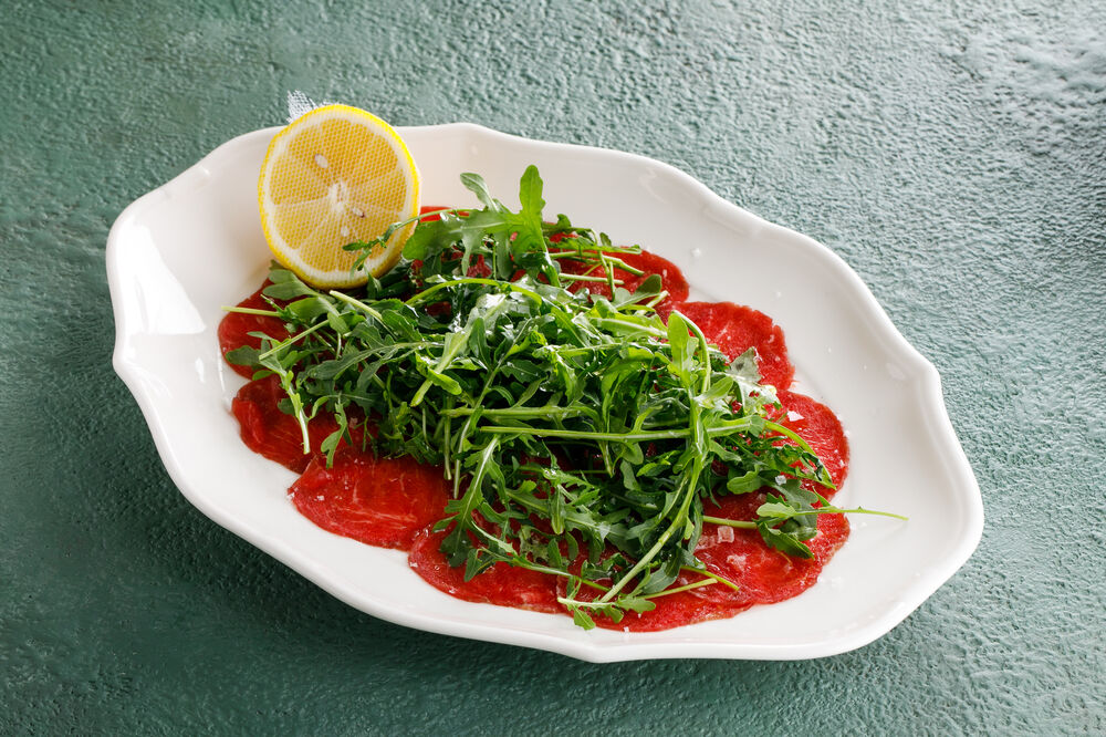 Beef carpaccio 