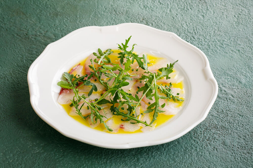 Dorado carpaccio 