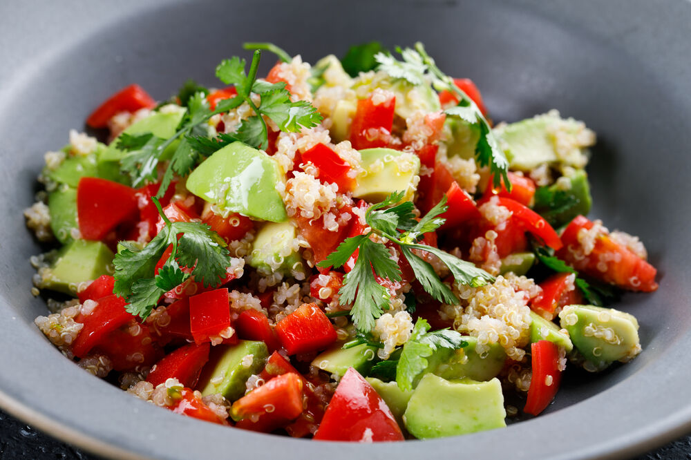 Quinoa with vegetables