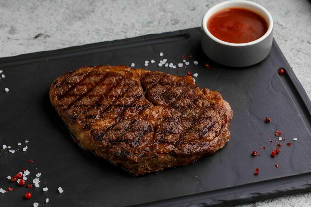 Ribeye steak  on promotion